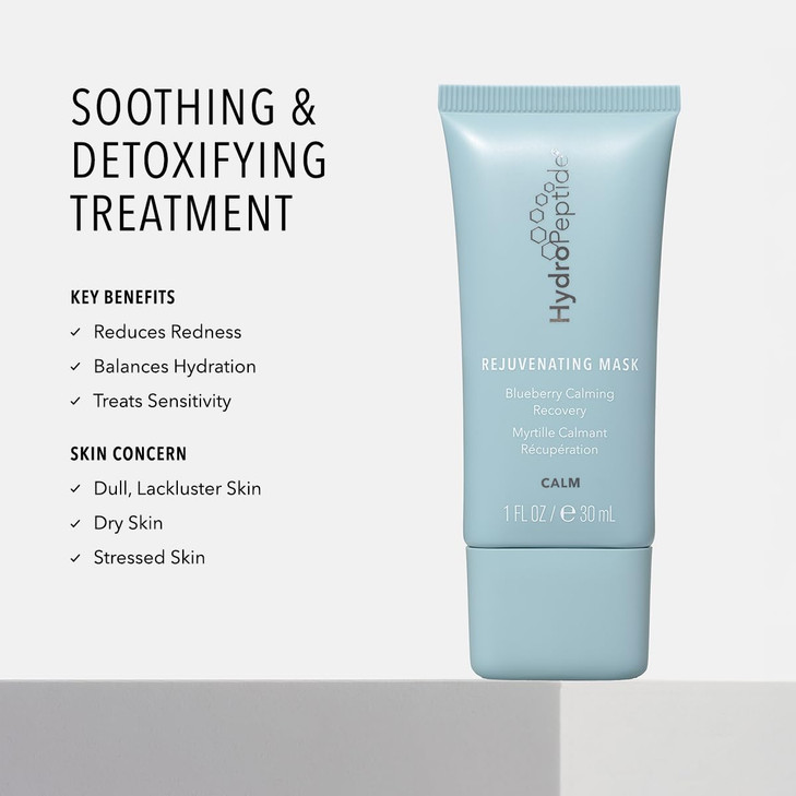HydroPeptide Rejuvenating Mask Peptide Blueberry Recovery Treatment 1 Ounce