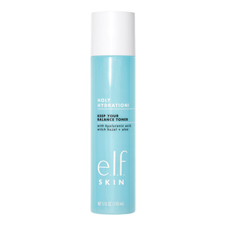 elf Keep Your Balance Toner Gentle Refreshing Removes Makeup Impurities Hydrates Cleanses Soothes Infused with Hyaluroni