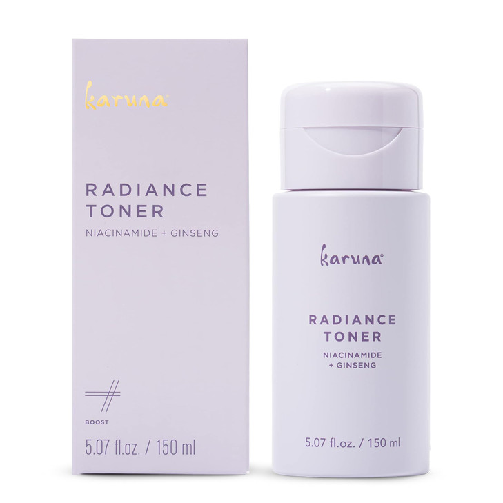 Karuna Hydrating Face Toner Anti Aging with Red Ginseng Niacinamide Paper Mulberry Exfoliating Facial Toner for Pore Min