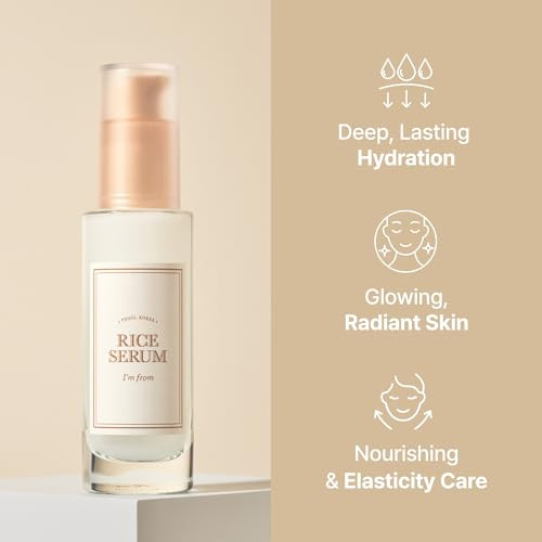 Im from Rice Serum Korean Fermented Rice Embryo Extract Boosts Collagen Vitality Radiant Glowing Skin Niacinamide Vitali
