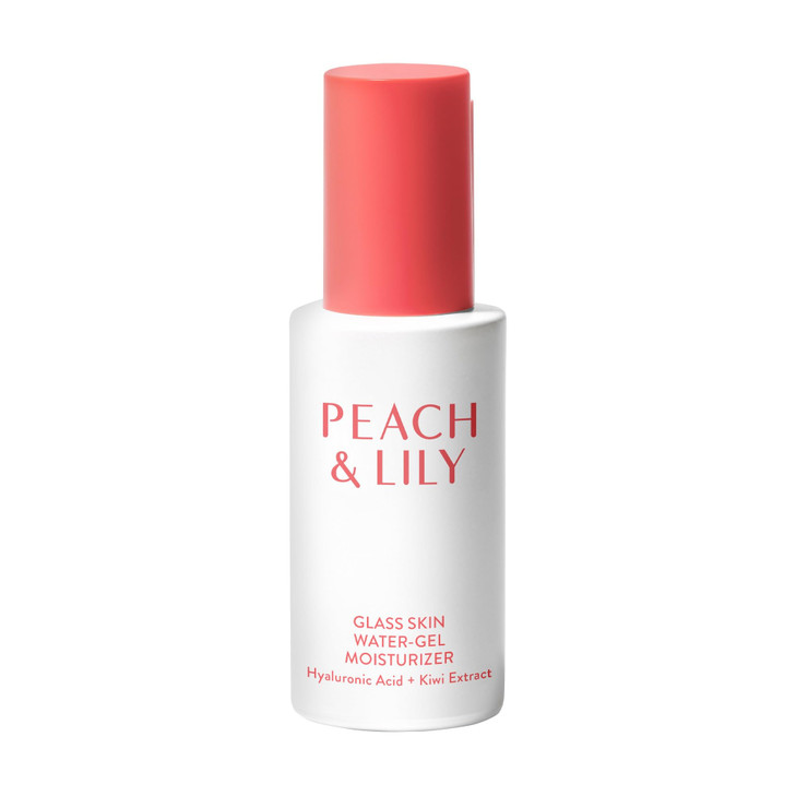 Peach Lily Glass Skin WaterGel Moisturizer 169 ounces Hyaluronic Acid Face Moisturizer Lightweight Oil Free Chamomile Ki
