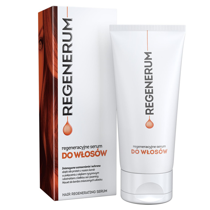 Regenerum Hair Regenerating Serum Intensive Care for Dry Weak and Damaged Hair with Nourishing and Hydrating Ingredients