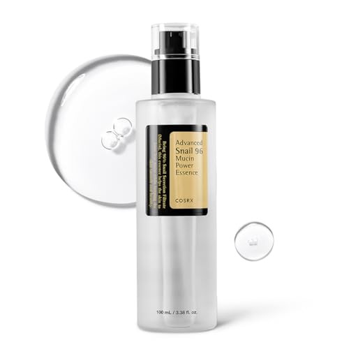 COSRX Snail Mucin Repairing Serum 100ml Hydrating Serum for Face with Snail Secretion Filtrate for Dull Skin Fine Lines