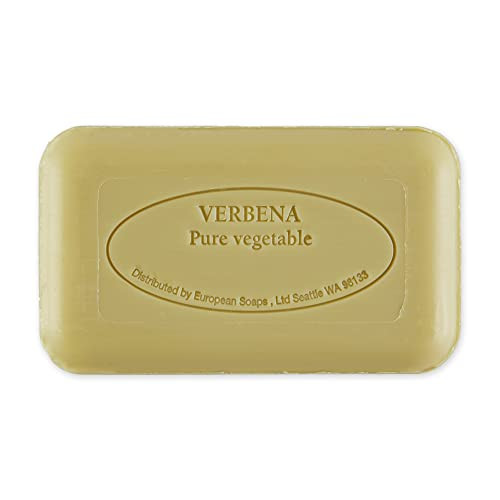 Pre de Provence Artisanal French Moisturizing Soap Bar, Shea Butter Enriched, Quad Milled for Long Lasting Rich Smooth Lather, 5.3 Ounce, Verbena online at globaldelivered