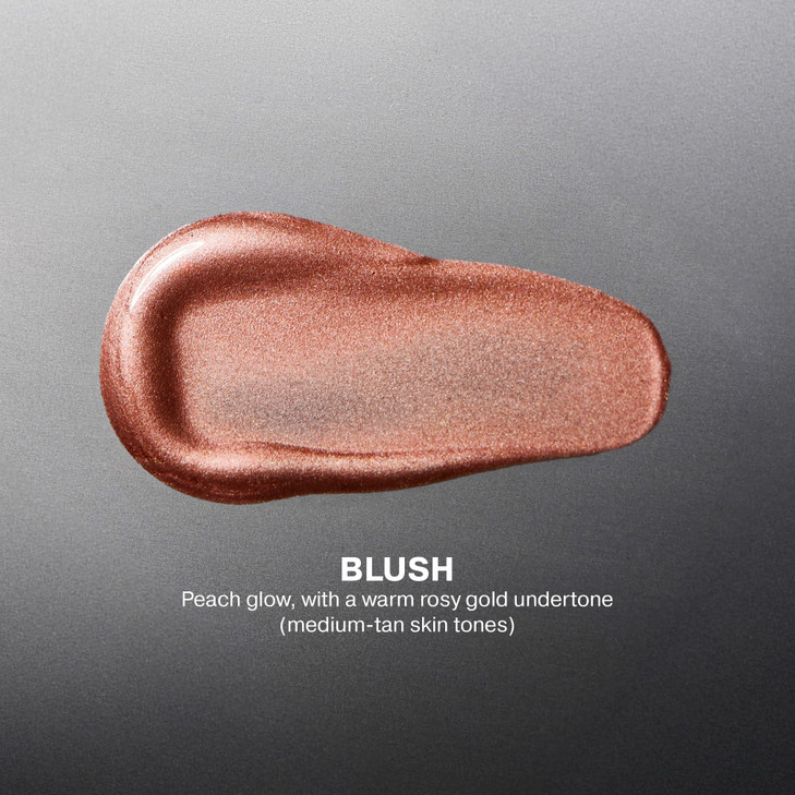 ICONIC LONDON Illuminator Liquid Highlighting Drops for a Radiant Glow CrueltyFree Vegan Makeup Blush Peachy Rose 045 Fl