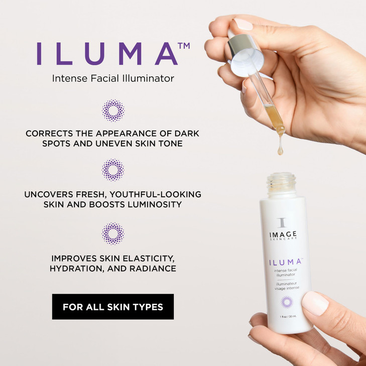 IMAGE Skincare ILUMA Intense Facial Illuminator Instantly Visible Brightening Serum and Face Corrector with Vitamin C 1