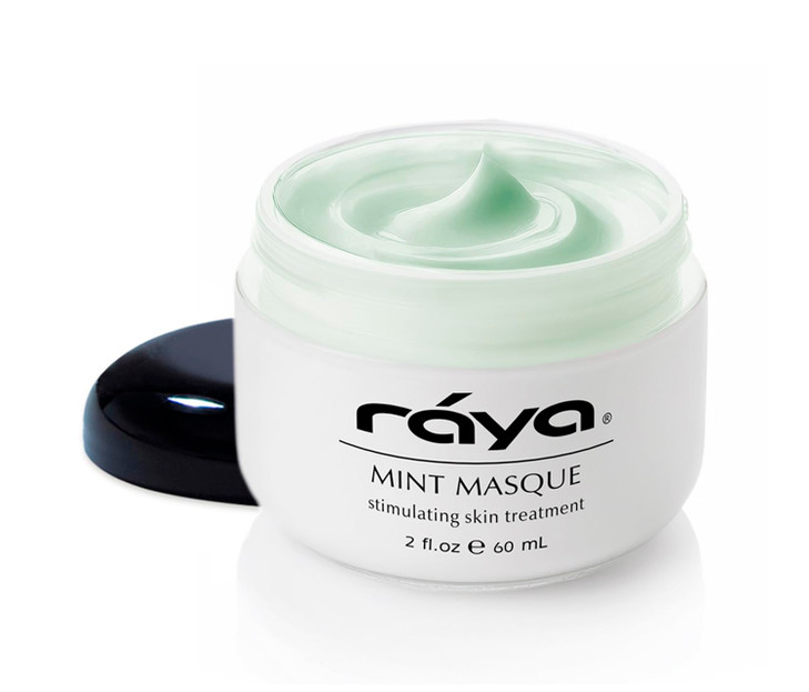 Raya Mint Masque 603 Cooling and Refreshing Facial Treatment Mask Combination for Oily and BreakOut Prone Skin Moisturiz
