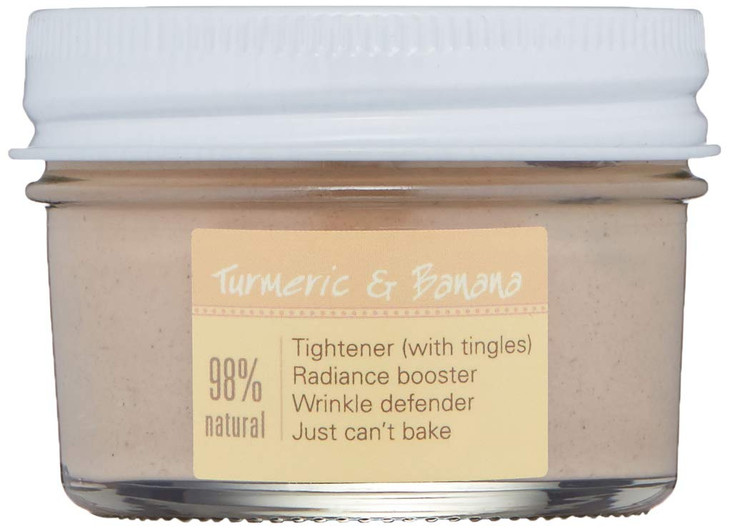 FarmHouse Fresh Turmeric Face Mask Clay Mask Mighty Tighty Turmeric Banana Tightening Mask 32 Fl Oz
