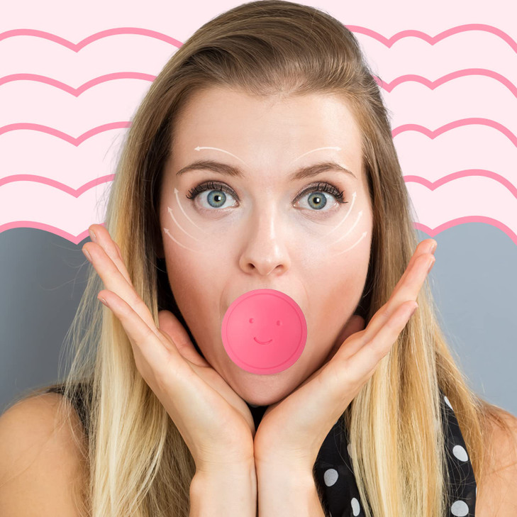 Demissle 3 Pack Face Exerciser Facial Yoga for Skin Tighten Firm Jaw Exerciser Double Chin Breathing Exercise Device Jaw