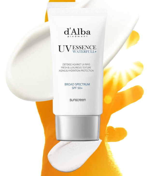 dAlba Piedmont ORIGINAL UV Essence Sunscreen for Face SPF 50 Face Moisturizer Ultra Violet Protection White Truffle Sun
