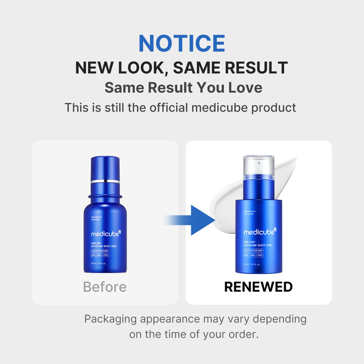 medicube Exosome Shot Zero 2000 PPM Spicule Facial Serum Liquid Skin Booster Serum Exosome AHABHAPHA Pore Care Dead Skin