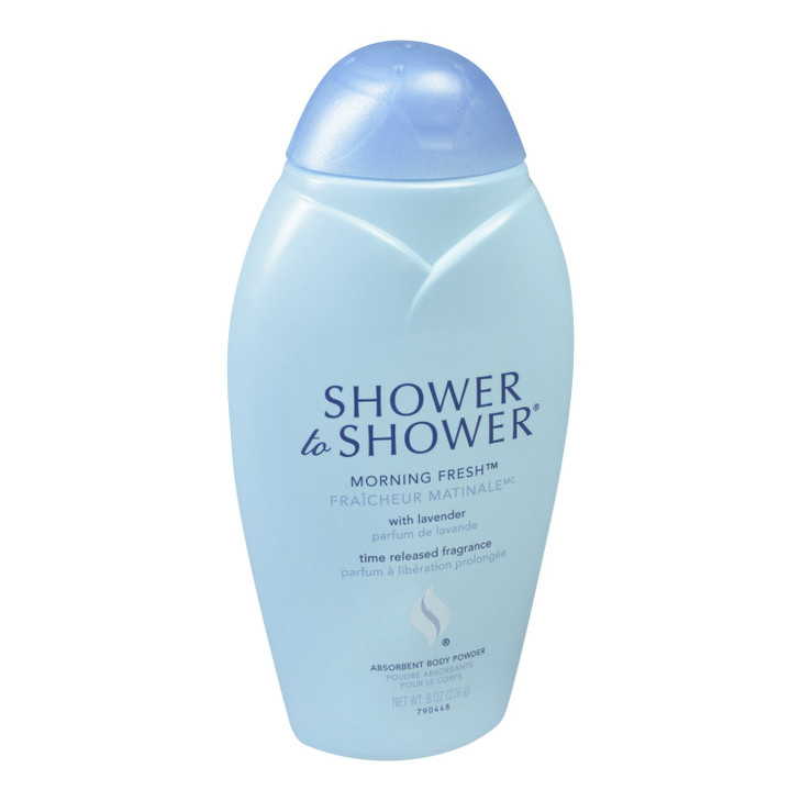 Shower To Shower Absorbent Body Powder, Morning Fresh, 8 Ounce online at globaldelivered