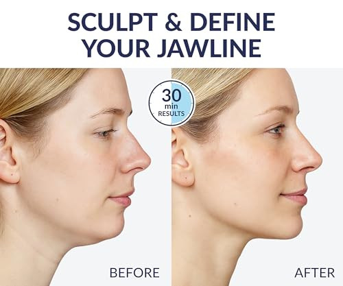 Stylia V Line Lifting Collagen Mask Lift Firm Contour Jawline Tightening Double Chin Strap with Hyaluronic Acid Aloe Nec