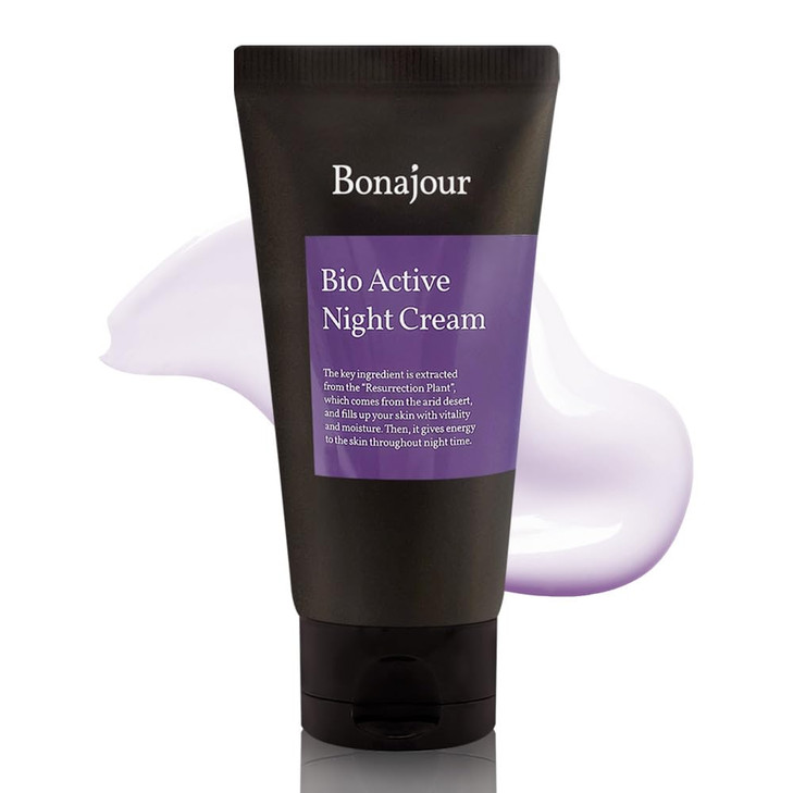BONAJOUR Vegan Resurrection Plant Aquaporin Water Sleeping Mask Natural Night Cream Vegan Cosmetics Renewal moisturizing