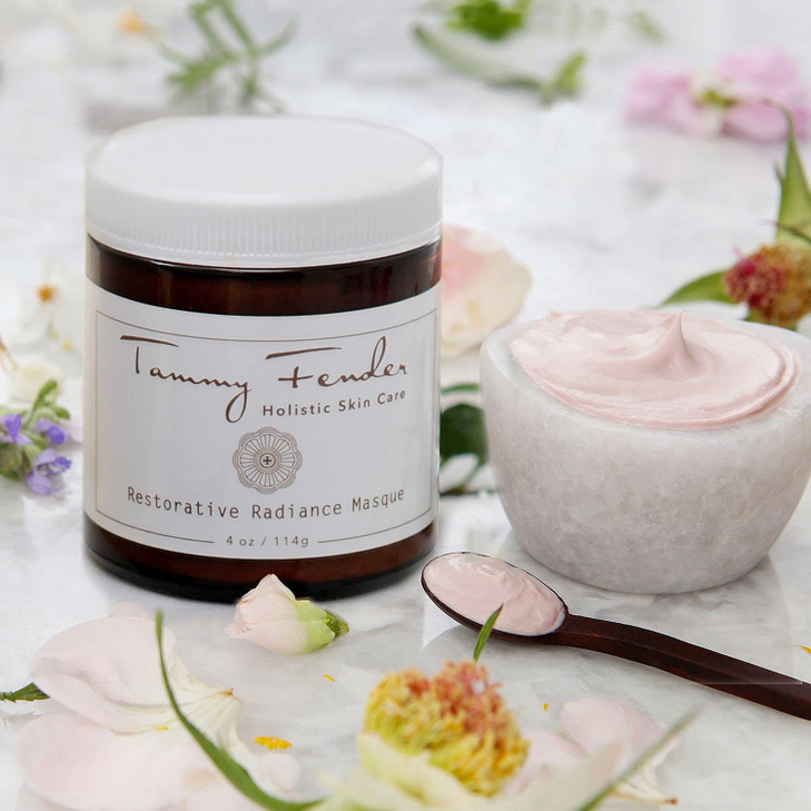 TAMMY FENDER Restorative Radiance Masque Natural Organic Cruelty Free NonToxic Skincare Hydrate Rejuvenate Soothe Pink C