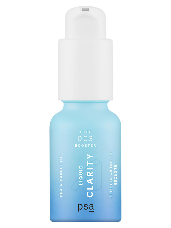 PSA LIQUID CLARITY BHA Bakuchiol Blemish Recovery Booster Zinc PCA Willow Bark Black Cumin Oil Suitable For All Skin Typ