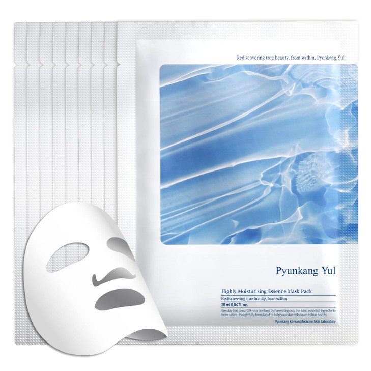 Pyunkang Yul PKY Highly Moisturizing Essence Mask Pack 25 ml 085 floz x 10 EA