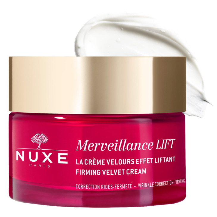 Nuxe Merveillance Lift Velvet Cream Smoothing and Firming Vegan Moisturizer With MicroAlgae Oil for Wrinkle Correction 1
