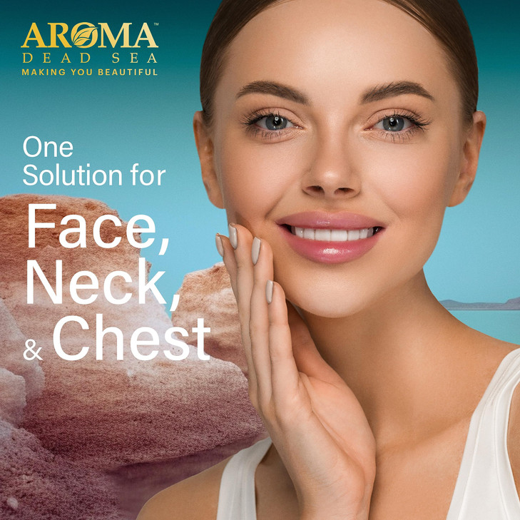 Aroma Dead Sea Collagen Cream Anti Aging Day Night Moisturizer 100ml