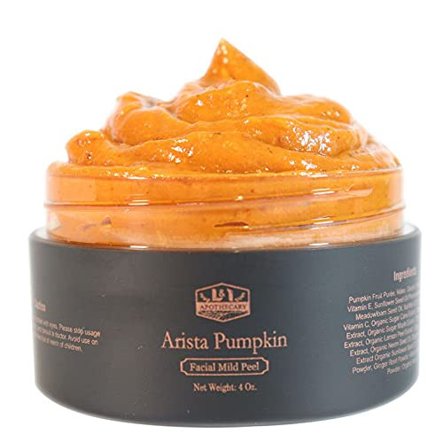 LI Apothecary 4 fl Oz Arista Pumpkin Enzyme Mask Exfoliating mask for Uneven tone Fine lines and Dullness Clarifying mas