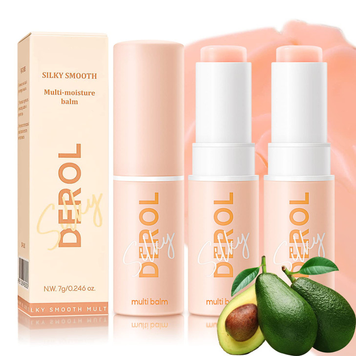 LOKFAR 2PCS Wrinkle Repair Moisturizing Multi Balm Stick Antiwrinkle Face Balm Eye Balm Body Hydrating Face Moisturizer