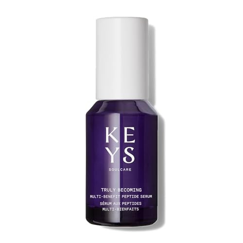 Keys Soulcare Truly Becoming MultiBenefit Peptide Serum Helps Firm Plump Visibly Improve Fine Lines Wrinkles Vegan Cruel