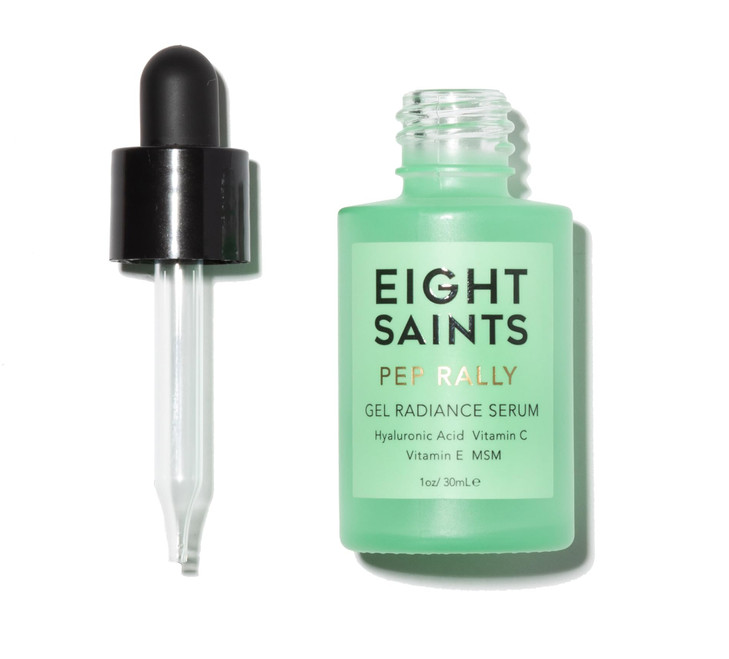 Eight Saints Skincare Pure Hyaluronic Acid Serum for Face Plumping Natural and Organic Vitamin C Face Serum with Vitamin