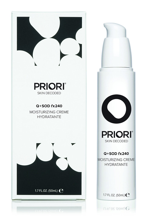 PRIORI Skincare Moisturizing Creme with CoQ10 Advanced Age Defying Hydrating Face Cream for Women and Men 24 Hr Moisturi