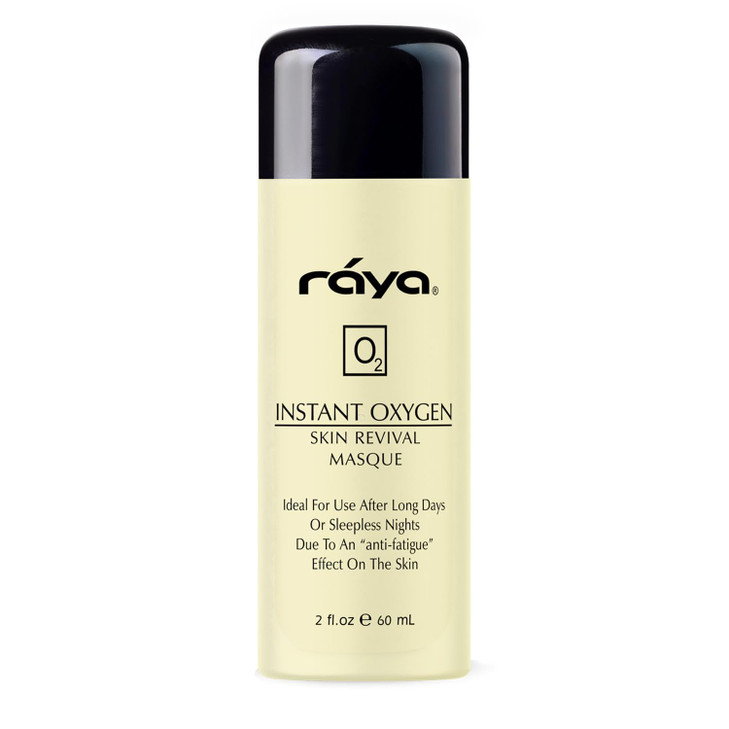 Raya Instant Oxygen Skin Revival Masque 115 AntiFatigue Facial Treatment Mask for All Skin Creates a Glowing Complexion