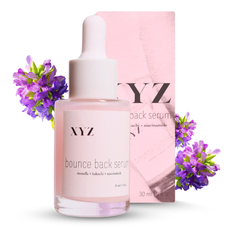 XYZ Skin Bounce Back Face Serum with RetinolAlternative Bakuchiol Soothe Hydrate and Brighten Skin with Bakuchiol Tremel