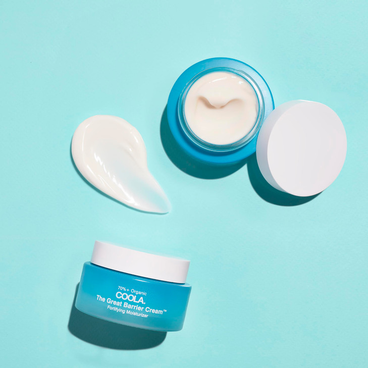 COOLA Organic The Great Barrier Cream Face Moisturizer Dermatologist Tested Skin Barrier Protection Vegan and Gluten Fre