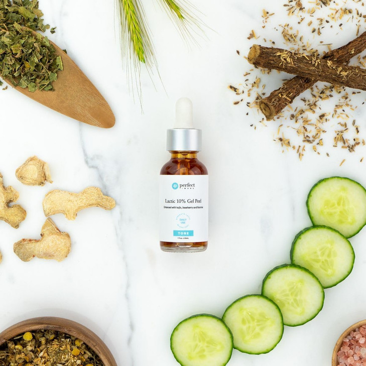 Lactic Gel Peel Enhanced with Kojic Bearberry Licorice and Botanicals 30 Strength