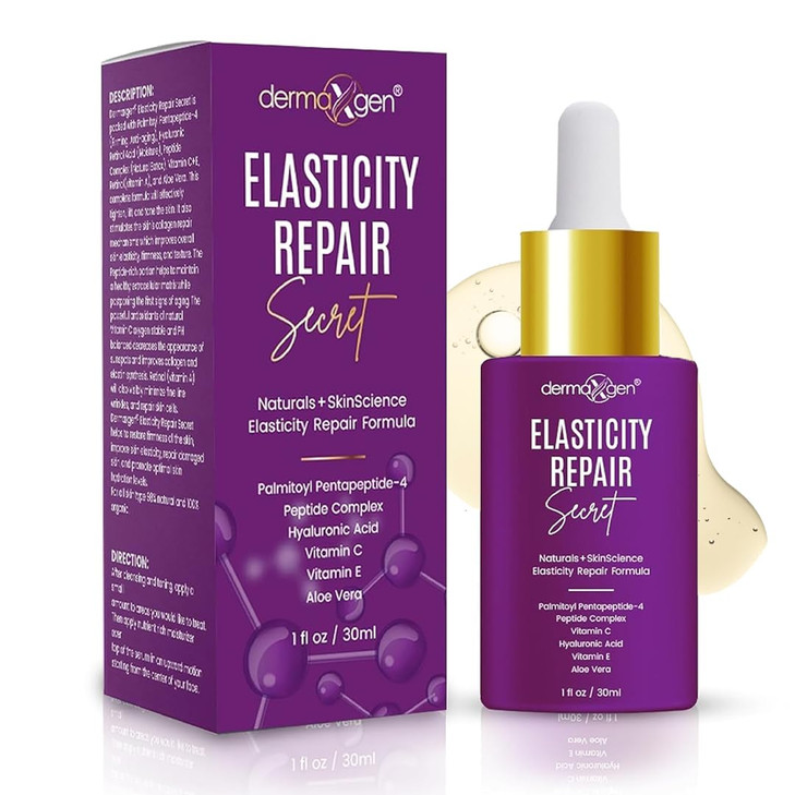 DERMAXGEN Elasticity Repair Serum MATRIXYL 3000 PURE ORGANIC Powerful Triple Combination SerumAntiAging Facial AGED Wrin