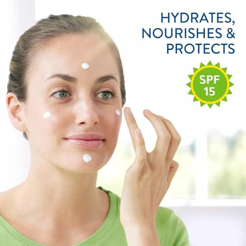 Cetaphil All Skin Types SPF 15 Daily Facial Moisturizer 40 FL OZ Pack of 2