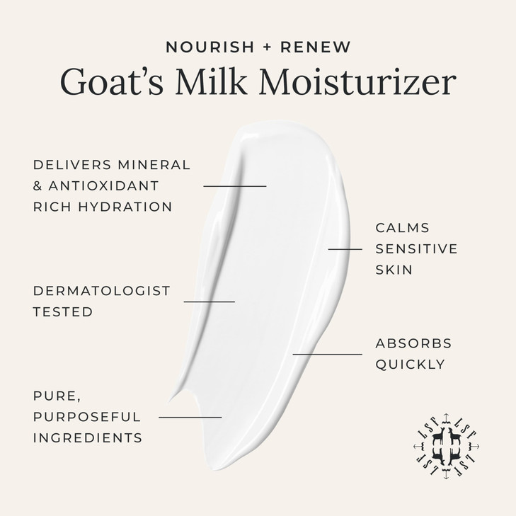 Little Seed Farm Goats Milk Face Moisturizer All Natural Organic Moisturizer Face Cream 20 Ounce