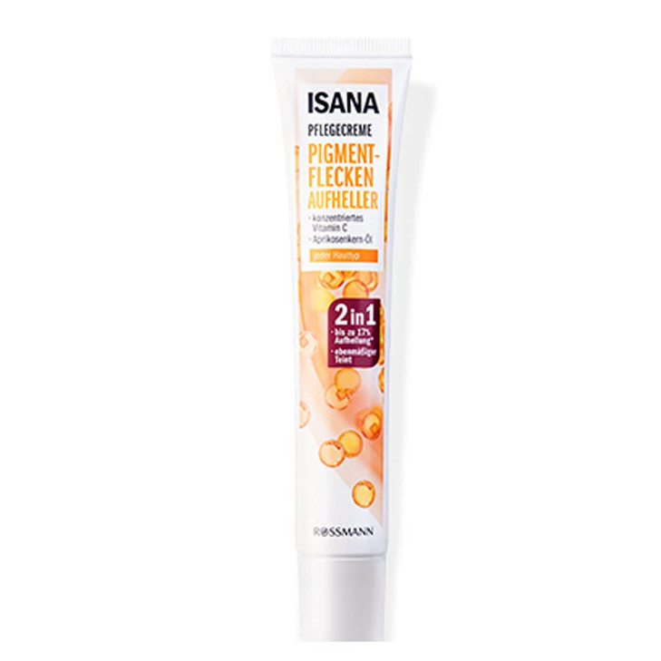1 PC Isana Pigment Flecken 2 in 1 Vitamin C Freckle and Darkness Removal Serum Removing Darkness and Pimple Spots Around