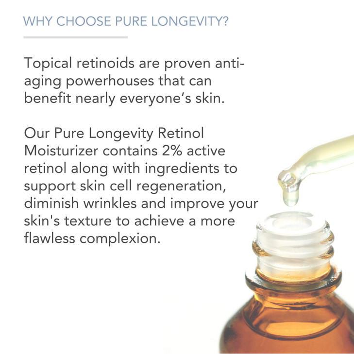 Pure Body Naturals Retinol Moisturizer 17 Ounces Moisturizing Retinol Cream for Face Age Defying Eye Cream for Wrinkles