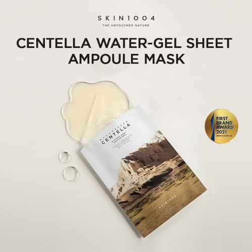 SKIN1004 Madagascar Centella Watergel Sheet Ampoule Mask 1box 5ea