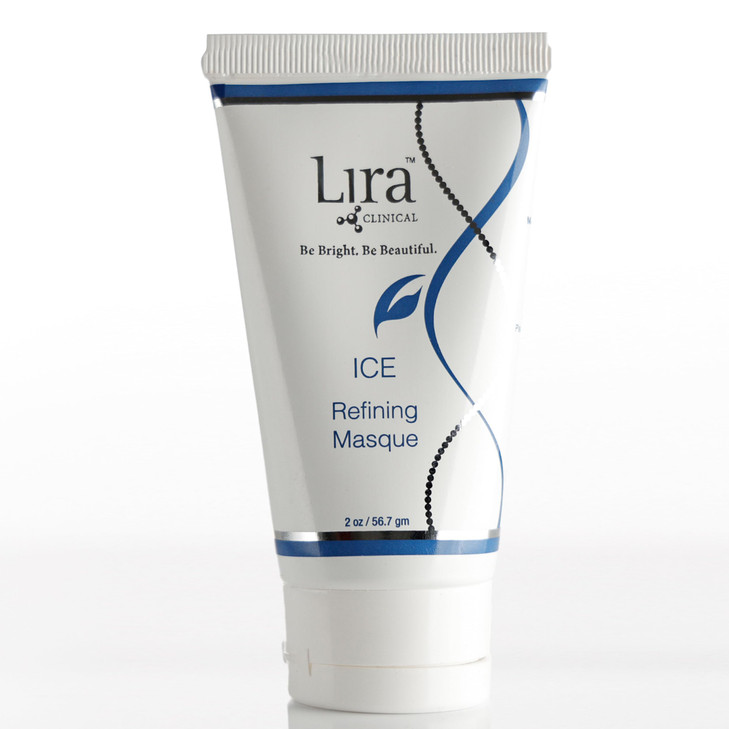 Lira Clinical ICE Refining Masque Acne Oil Control Kaolin Clay Mask with Niacinamide Salicylic Acid Calm Skin Refine Por
