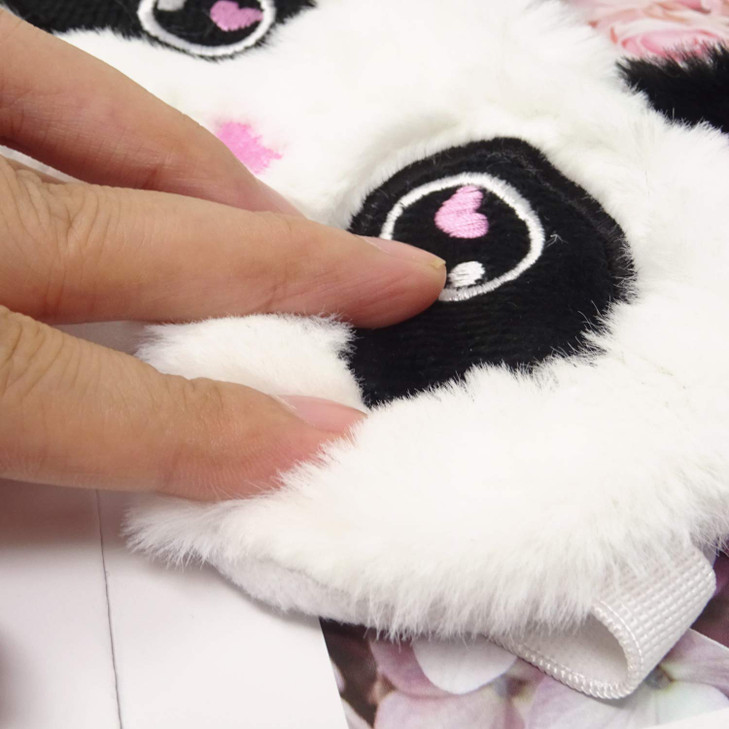Honbay Cute Panda Sleeping Eye Mask Cartoon Animal Eye Mask for Girls or Boys