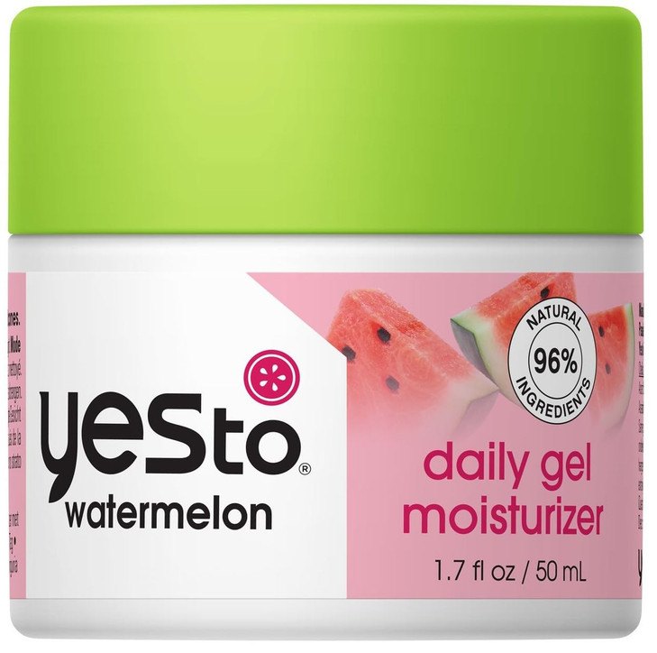Yes To Watermelon Daily Gel Moisturizer Skin Texture Improvement Refreshing Antioxidants Sodium Hyaluronate 17 Fl Oz