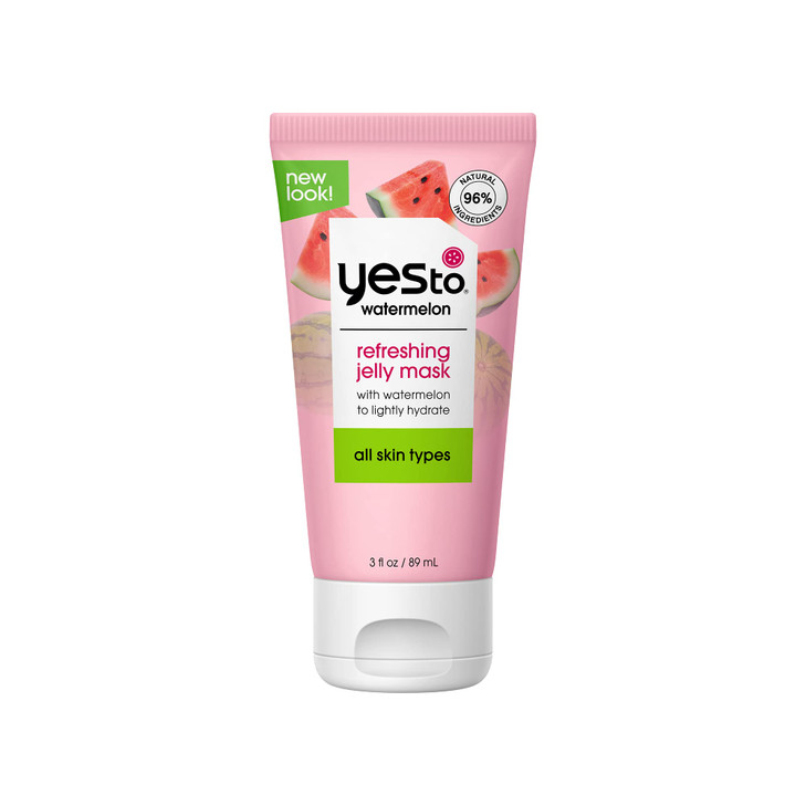 Yes To Watermelon Refreshing Jelly Mask Quenching Lightweight Gel Mask That Helps Soften Lightly Hydrate Skin With Antio