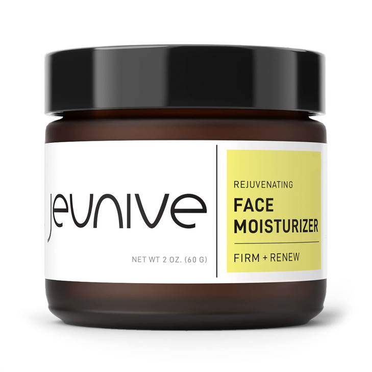 Jeunive Rejuvenating Triple Power Hydration Face Moisturizer Cream AntiAging Hyaluronic Acid Aloe Vera Vitamins to Firm