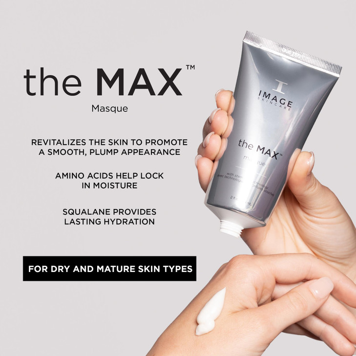 IMAGE Skincare the MAX Masque Facial Mask to Help Tighten Firm Smooth and Enhance Appearance of the Skin 2 fl oz