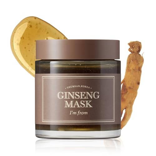 Im from Ginseng Mask detox elasticity prevent fine lines 397 ginseng extract 120g 423oz