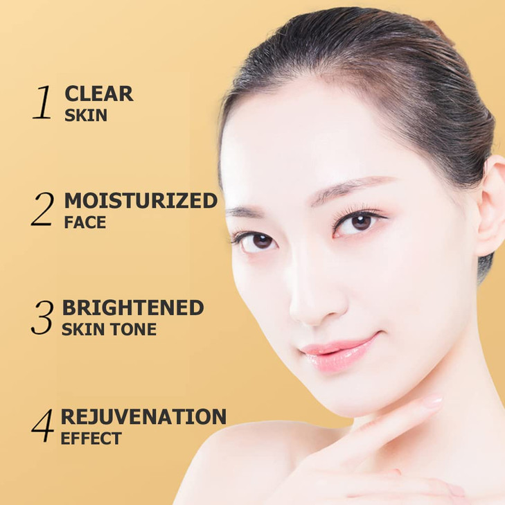 VENZEN Moisturizing Goat Milk Nicotinamide Tender Facial Cream Toner Face Cream Serum Eye Cream Refreshing Face Skin 100