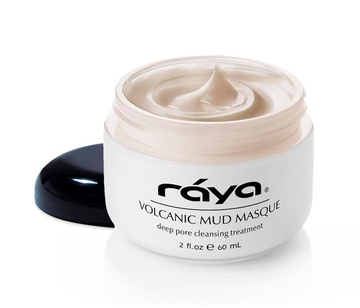 Raya Volcanic Mud Masque 605 Deep Pore Facial Treatment Mask for Dull Skin Helps Decongest and Clear Pores