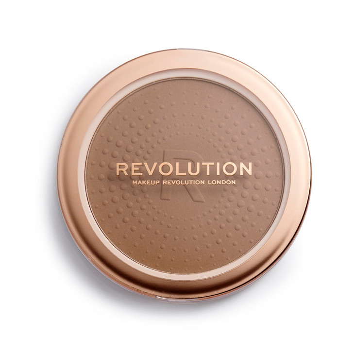 Makeup Revolution Mega Bronzer Powder Matte Finish For Light To Deep Skin Tones Vegan Cruelty Free Cool 052 oz15g