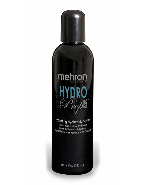 Mehron Hydro Prep Pro Hydrating Hyaluronic Acid Serum Moisturizing and Hydrating Hyaluronic Face Serum for Face Gel Make