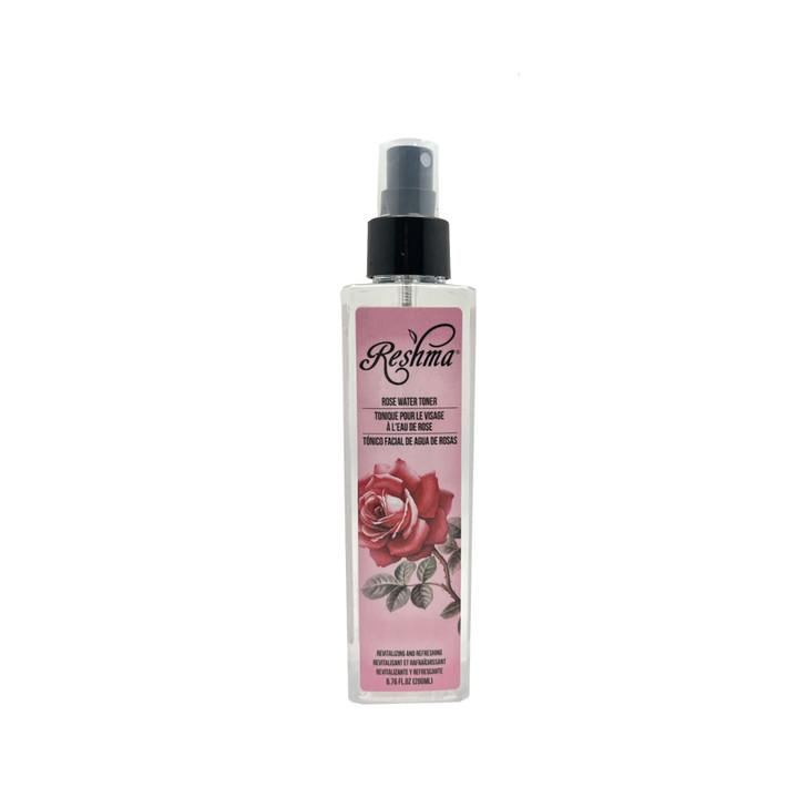 Reshma Beauty Rose Water Toner Hydrating Mist for All Skin Types and Hair Types PlantBased Facial Toner No Dye and Alcoh
